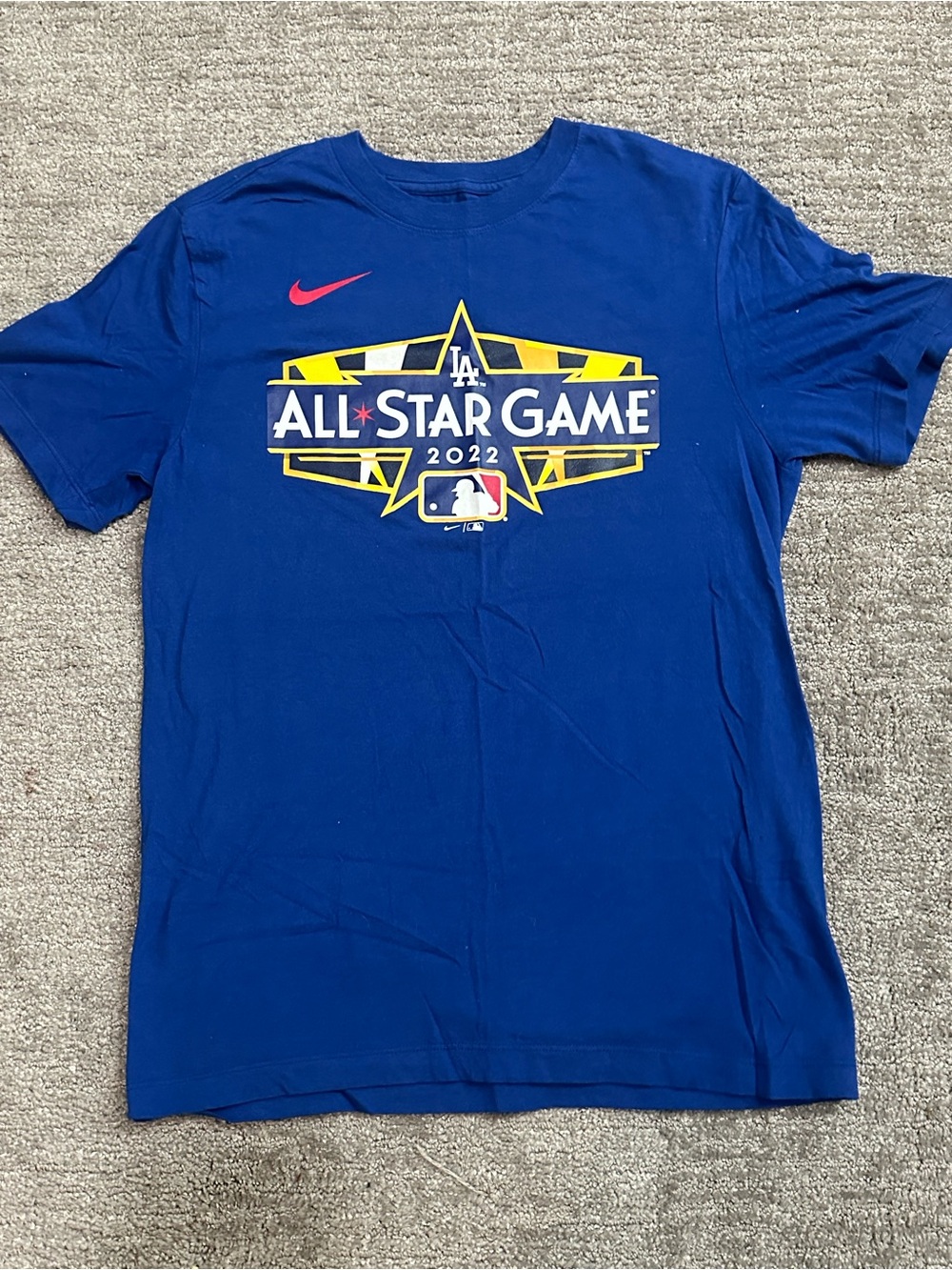 Nike Royal Blue MLB All-Star Game 2022 Graphic Tee nwot